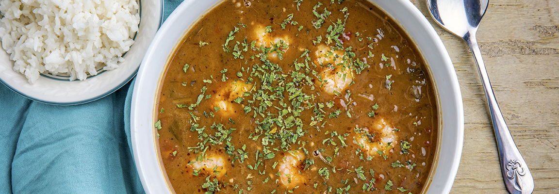 Seafood Gumbo from Hot Tails in New Roads